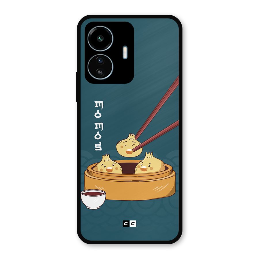 Momos Lover Metal Back Case for vivo iQOO Z6 Lite 5G