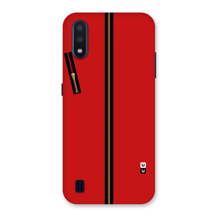 Money Heist Dress Code Minimalist Back Case for Galaxy M01