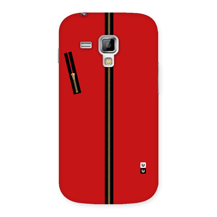 Money Heist Dress Code Minimalist Back Case for Galaxy S Duos