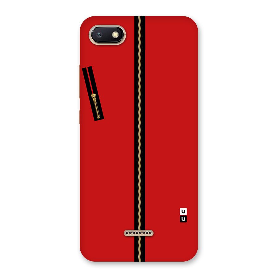 Money Heist Dress Code Minimalist Back Case for Redmi 6A