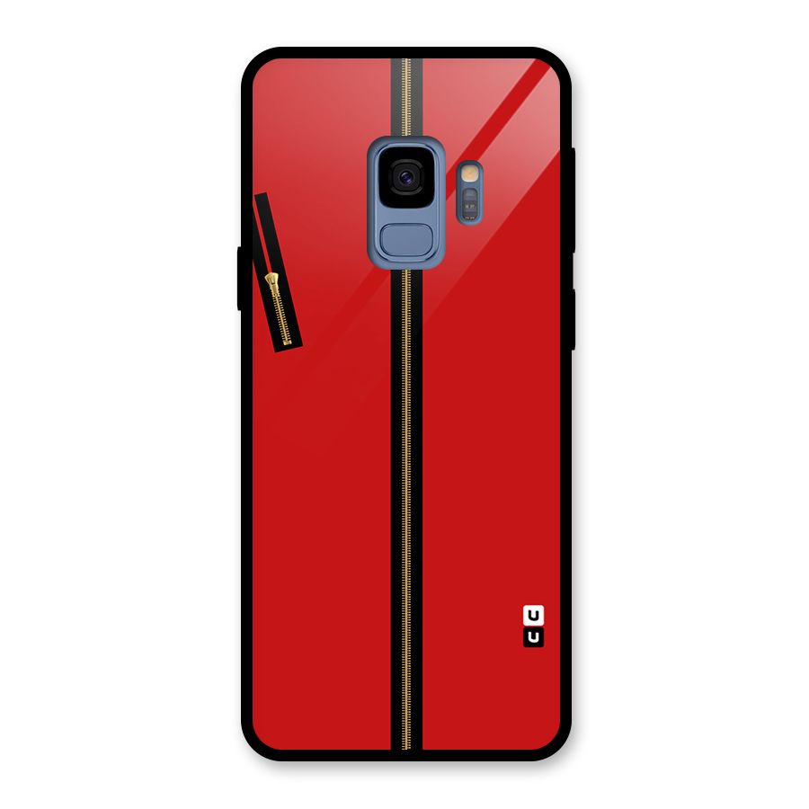 Money Heist Dress Code Minimalist Glass Back Case for Galaxy S9