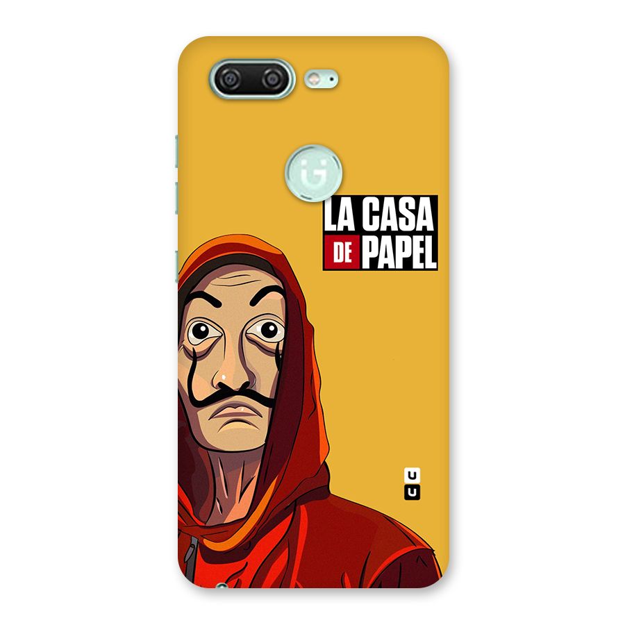 Money Heist La Casa De Papel Back Case for Gionee S10