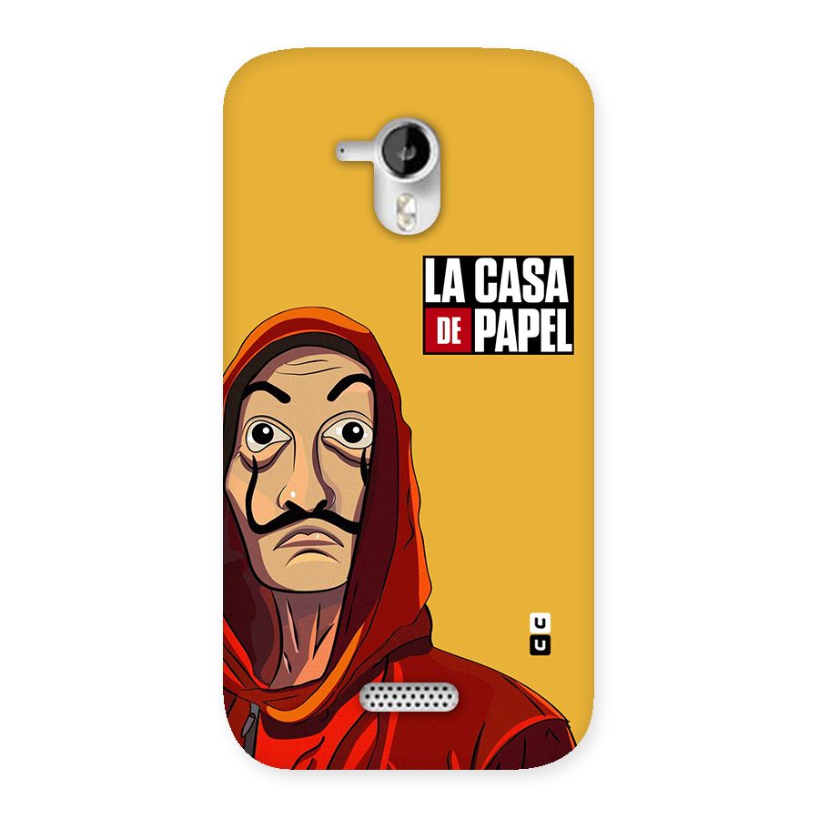 Money Heist La Casa De Papel Back Case for Micromax Canvas HD A116