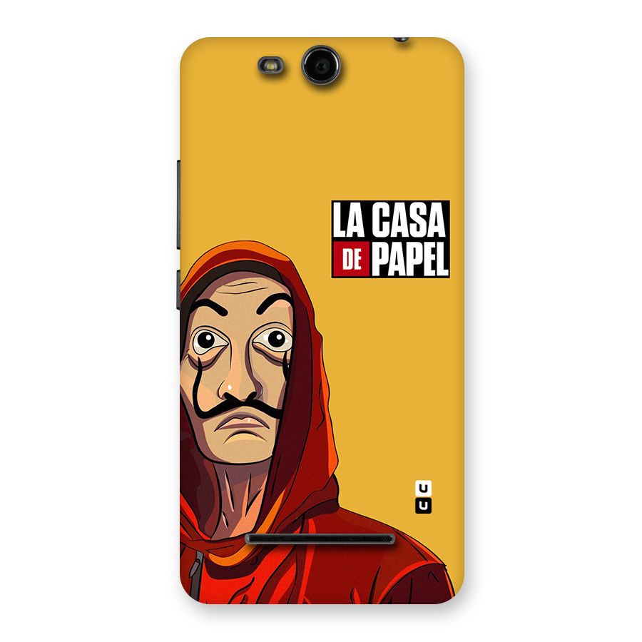 Money Heist La Casa De Papel Back Case for Micromax Canvas Juice 3 Q392
