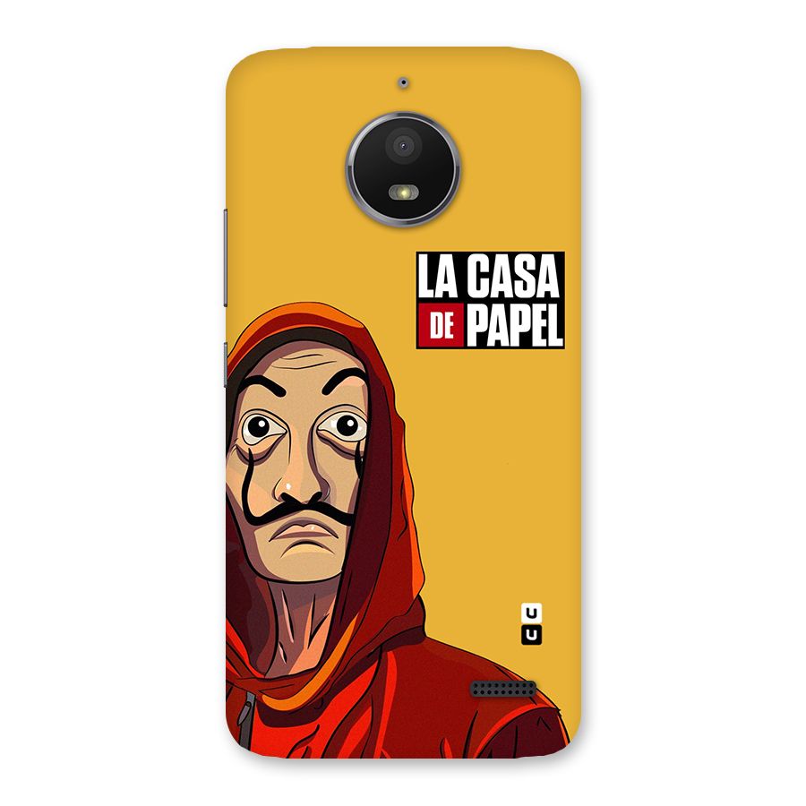 Money Heist La Casa De Papel Back Case for Moto E4