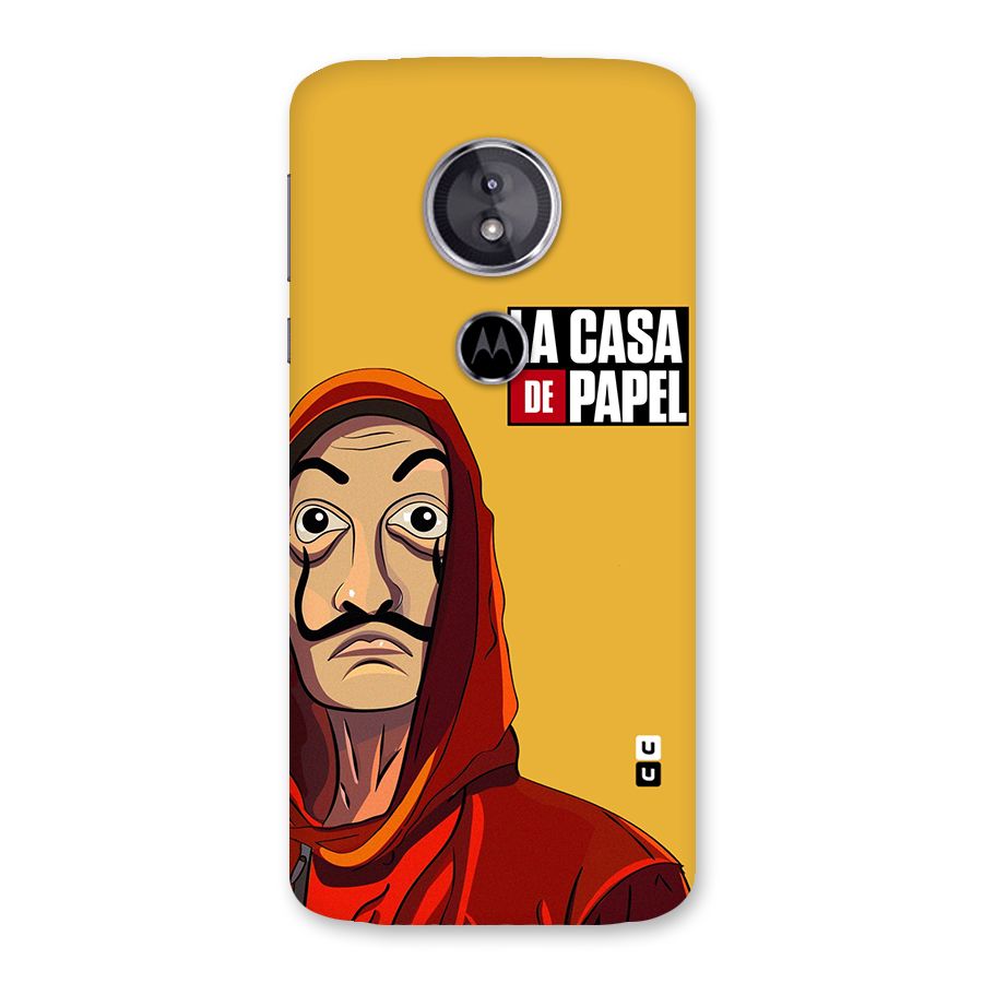 Money Heist La Casa De Papel Back Case for Moto E5
