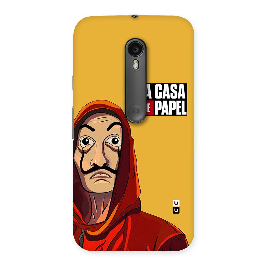 Money Heist La Casa De Papel Back Case for Moto G3