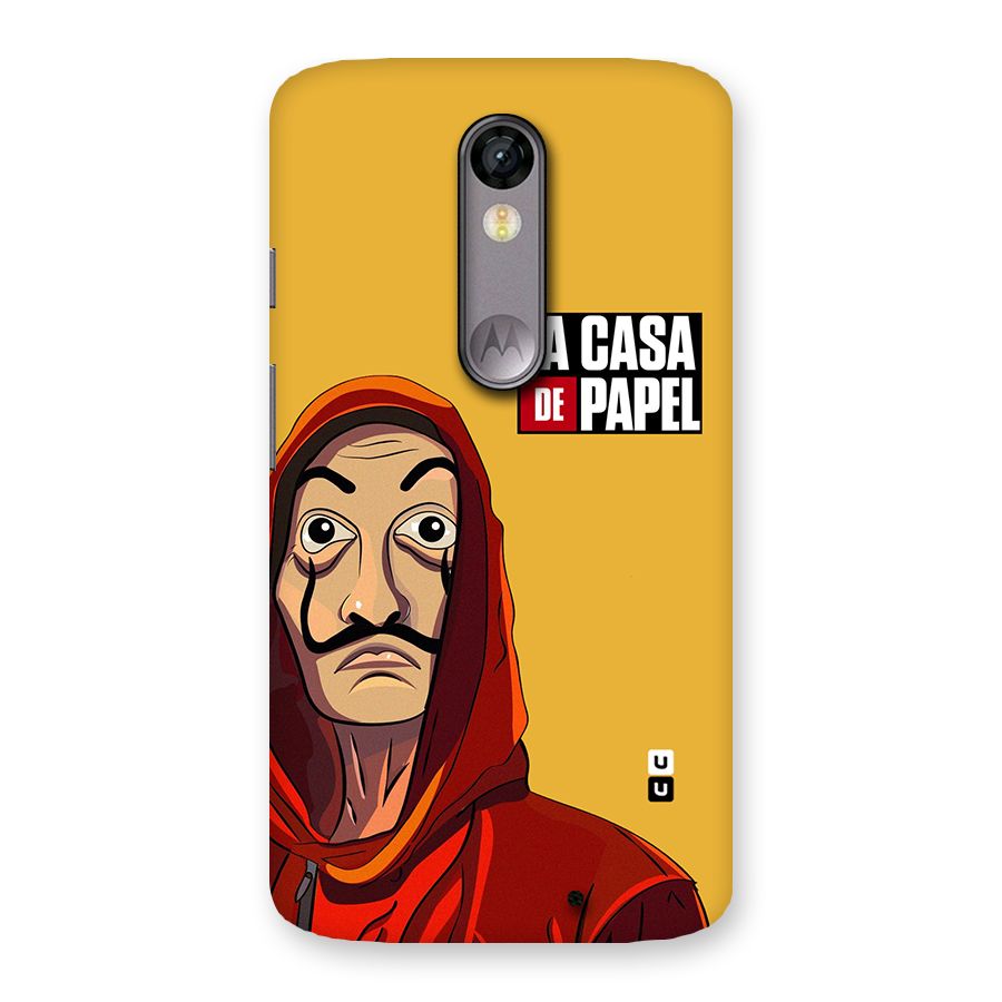 Money Heist La Casa De Papel Back Case for Moto X Force