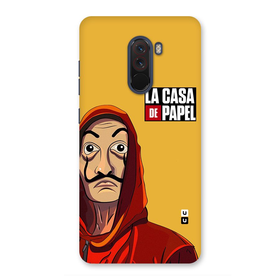 Money Heist La Casa De Papel Back Case for Poco F1