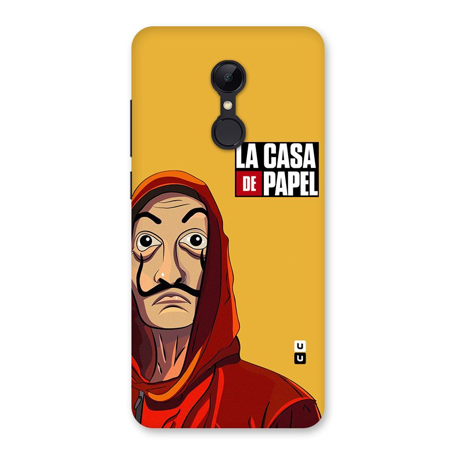 Money Heist La Casa De Papel Back Case for Redmi 5
