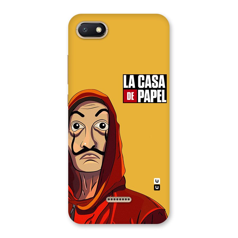 Money Heist La Casa De Papel Back Case for Redmi 6A