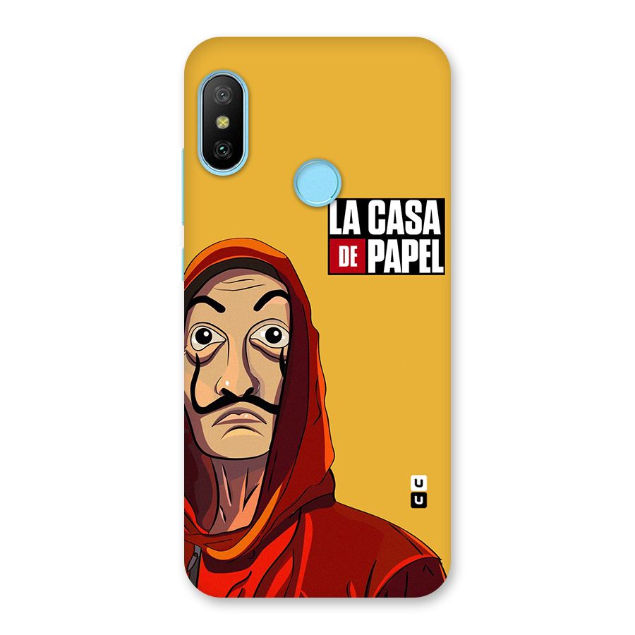 Money Heist La Casa De Papel Back Case for Redmi 6 Pro