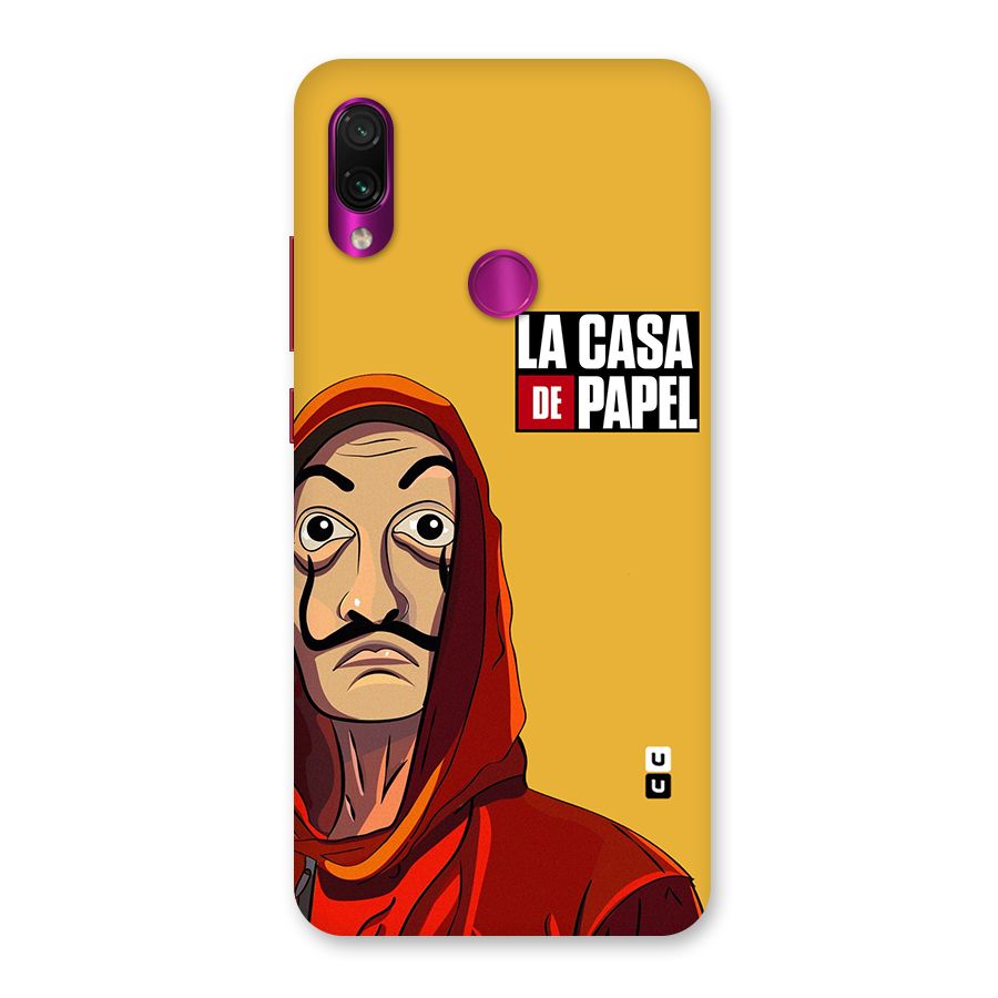 Money Heist La Casa De Papel Back Case for Redmi Note 7 Pro