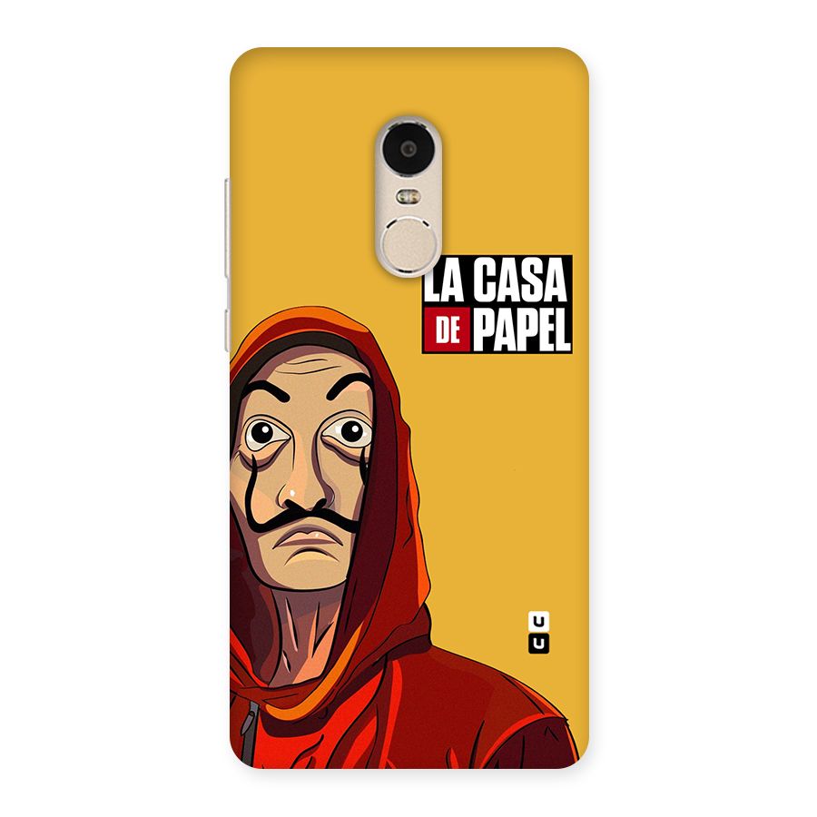 Money Heist La Casa De Papel Back Case for Xiaomi Redmi Note 4