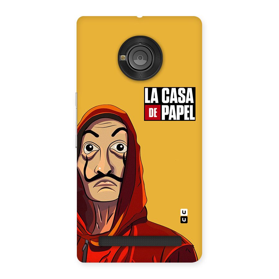 Money Heist La Casa De Papel Back Case for Yu Yuphoria