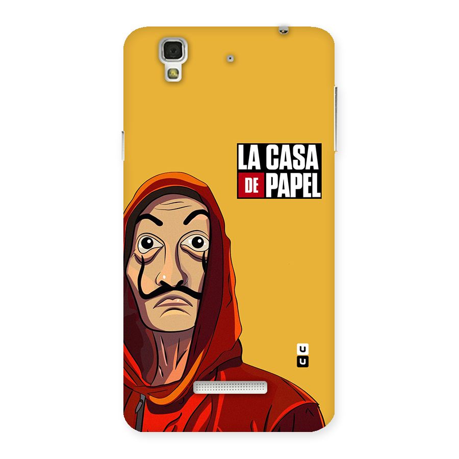 Money Heist La Casa De Papel Back Case for Yu Yureka