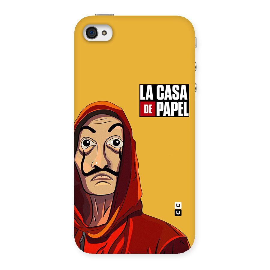Money Heist La Casa De Papel Back Case for iPhone 4 4s