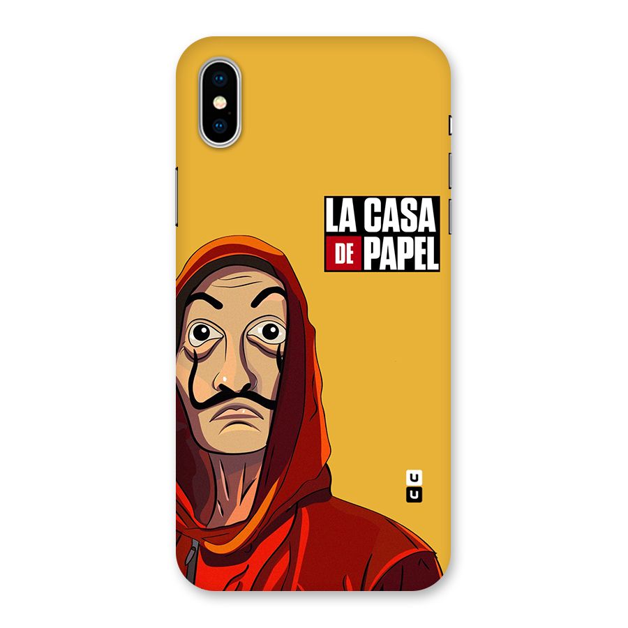 Money Heist La Casa De Papel Back Case for iPhone X