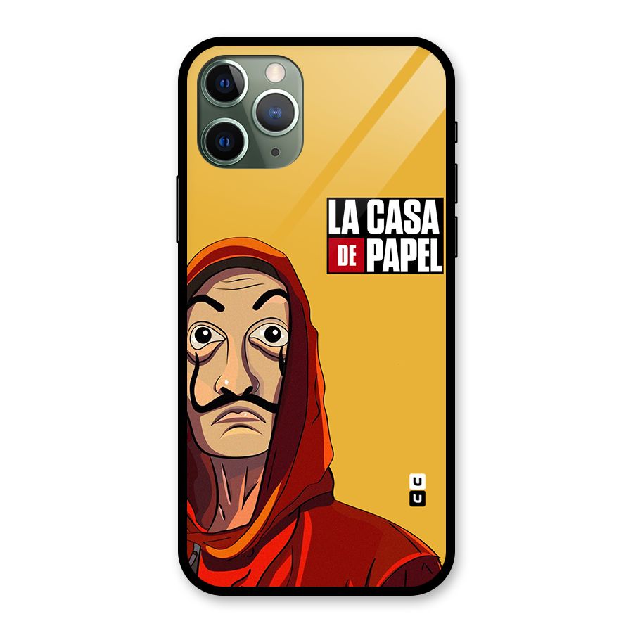Money Heist La Casa De Papel Glass Back Case for iPhone 11 Pro