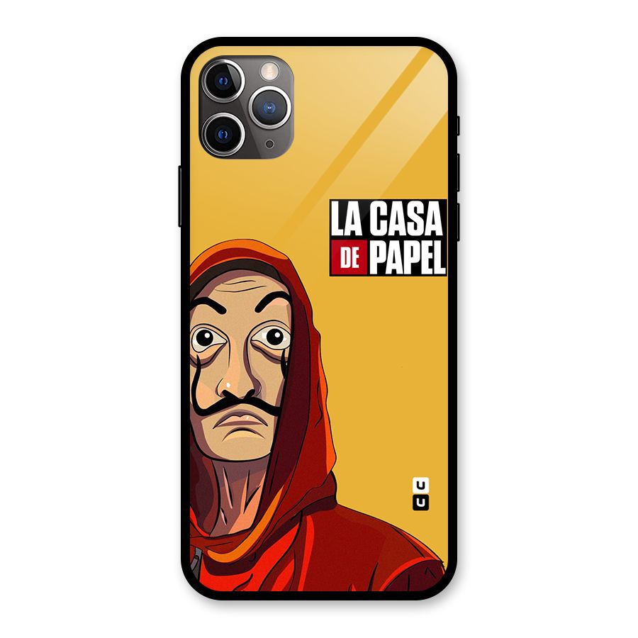 Money Heist La Casa De Papel Glass Back Case for iPhone 11 Pro Max
