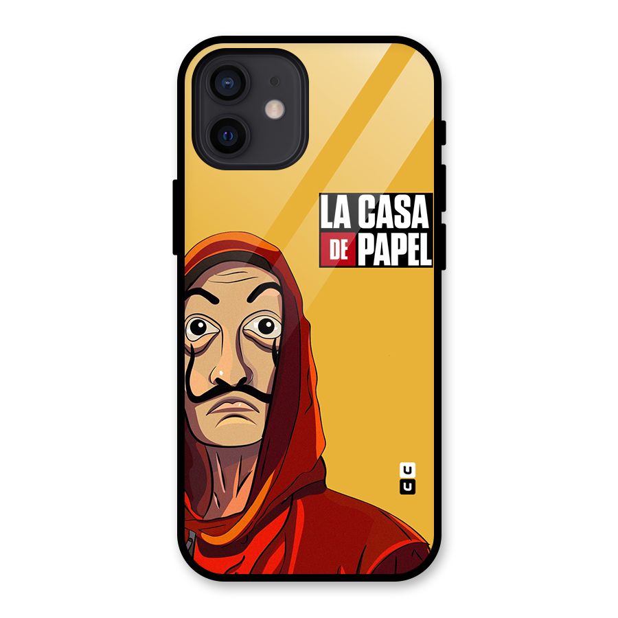 Money Heist La Casa De Papel Glass Back Case for iPhone 12