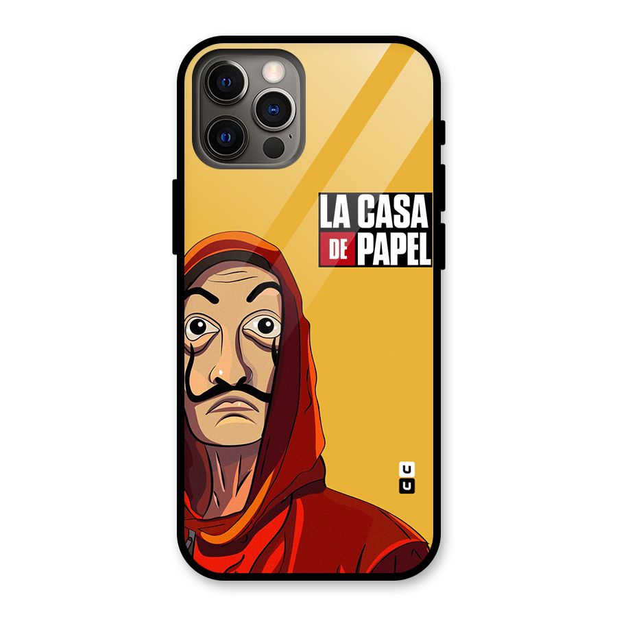 Money Heist La Casa De Papel Glass Back Case for iPhone 12 Pro