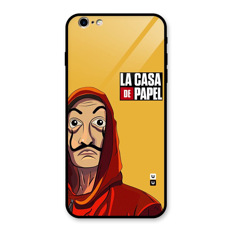 Money Heist La Casa De Papel Glass Back Case for iPhone 6 Plus 6S Plus