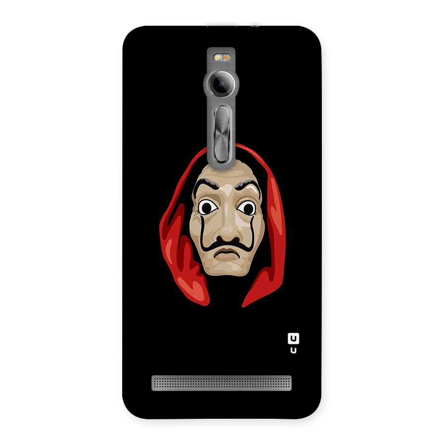 Money Heist Mask Back Case for Asus Zenfone 2