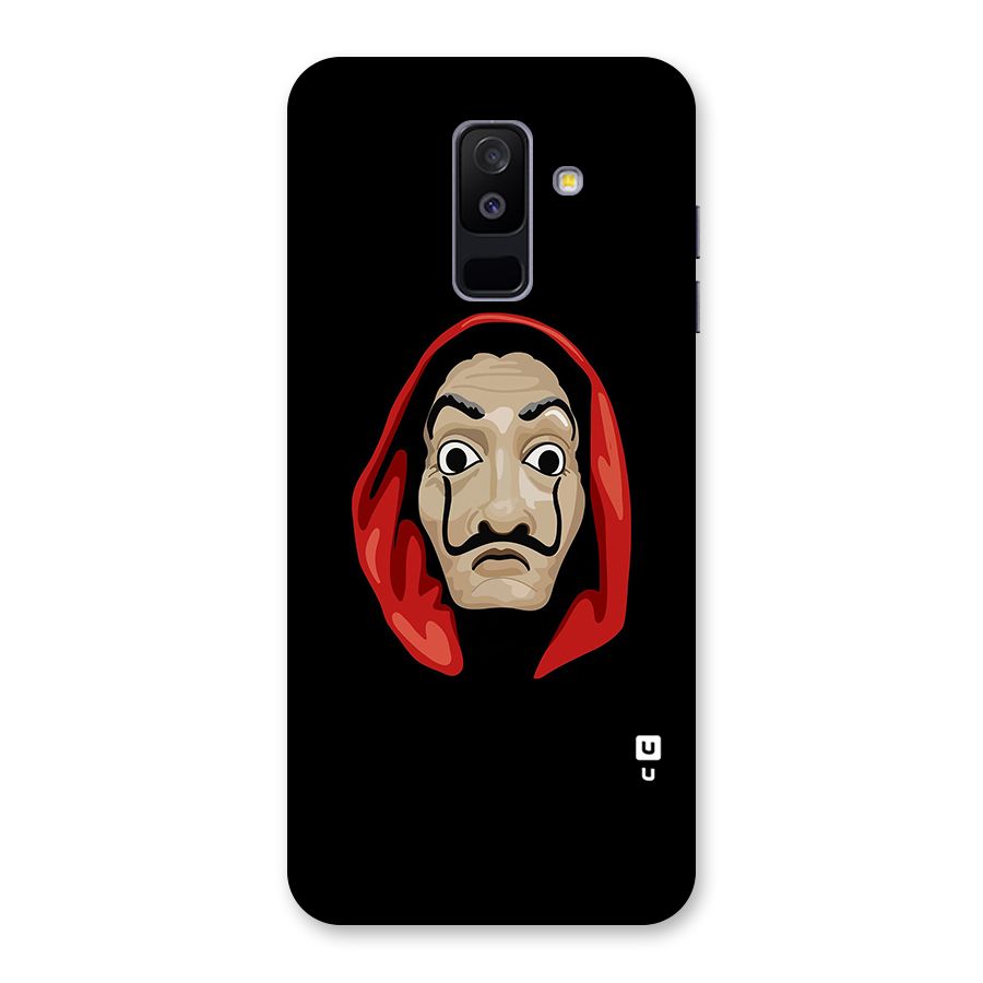 Money Heist Mask Back Case for Galaxy A6 Plus