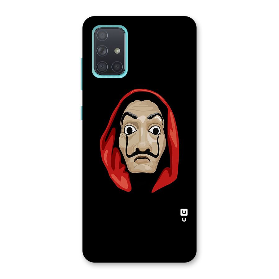 Money Heist Mask Back Case for Galaxy A71