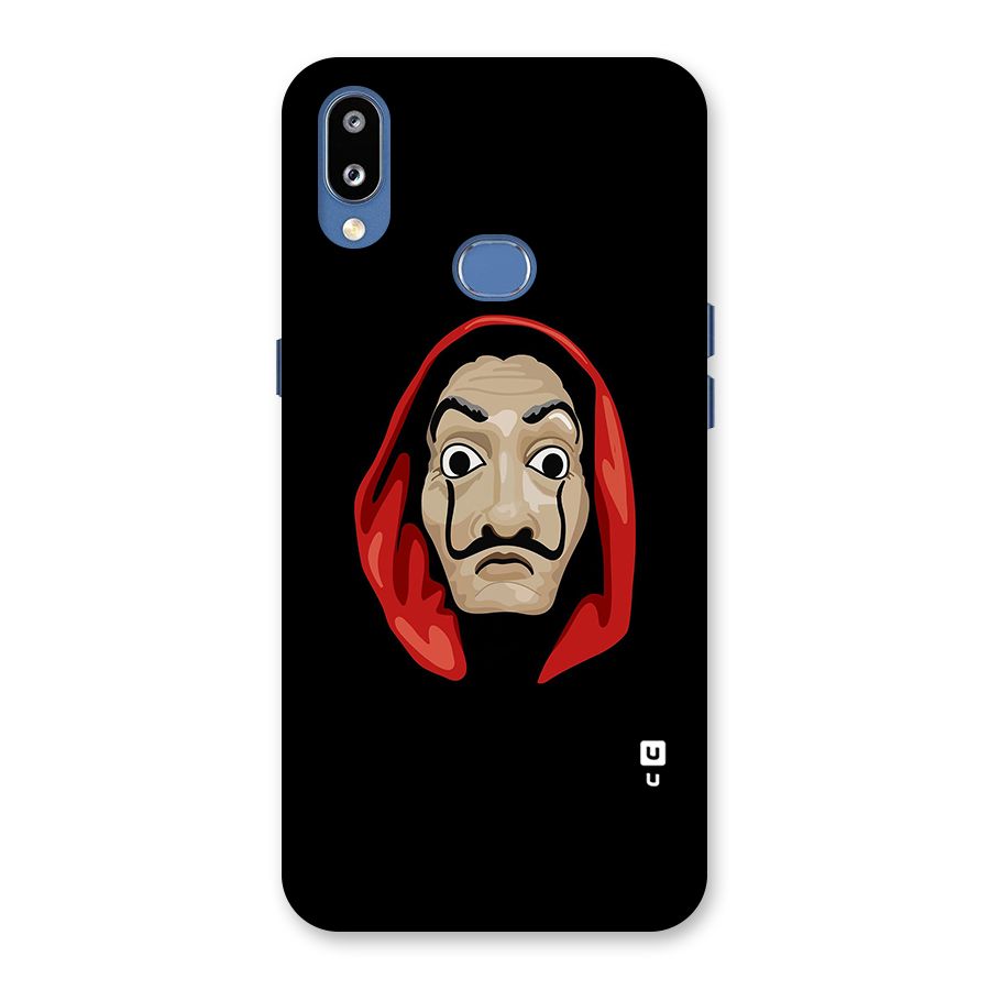 Money Heist Mask Back Case for Galaxy M01s