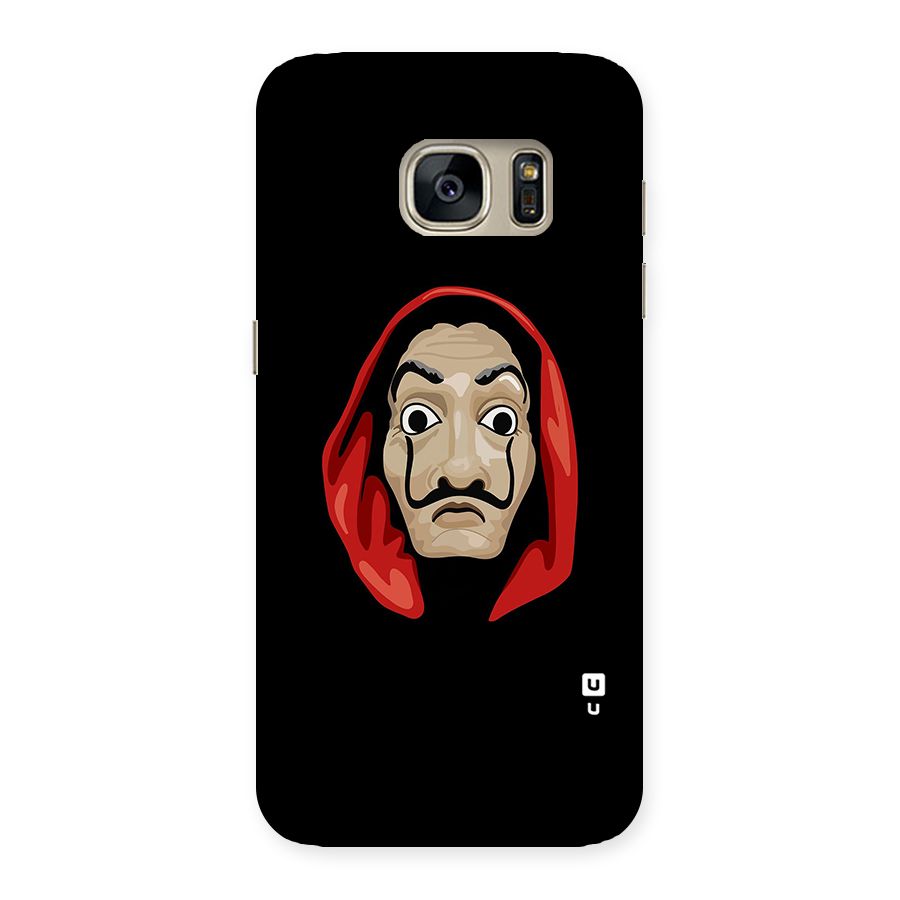 Money Heist Mask Back Case for Galaxy S7