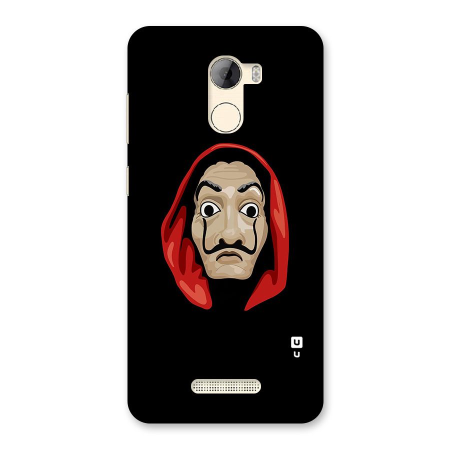 Money Heist Mask Back Case for Gionee A1 LIte