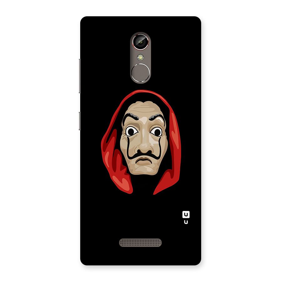 Money Heist Mask Back Case for Gionee S6s