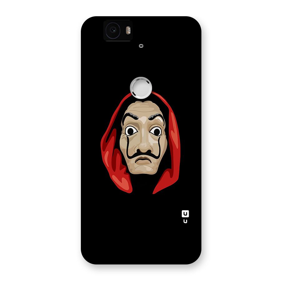 Money Heist Mask Back Case for Google Nexus-6P