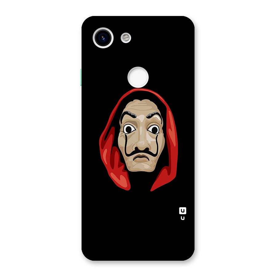 Money Heist Mask Back Case for Google Pixel 3