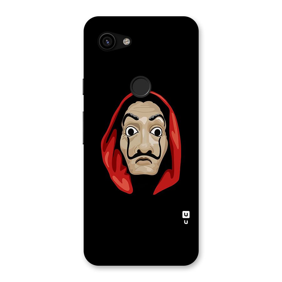 Money Heist Mask Back Case for Google Pixel 3a