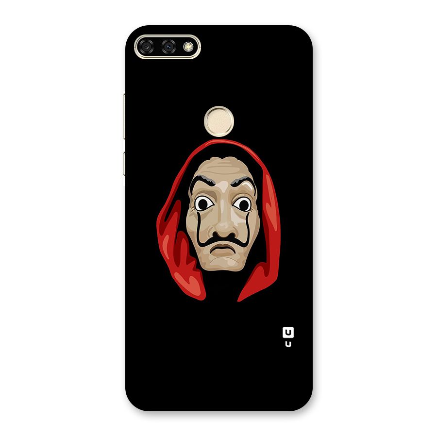 Money Heist Mask Back Case for Honor 7A