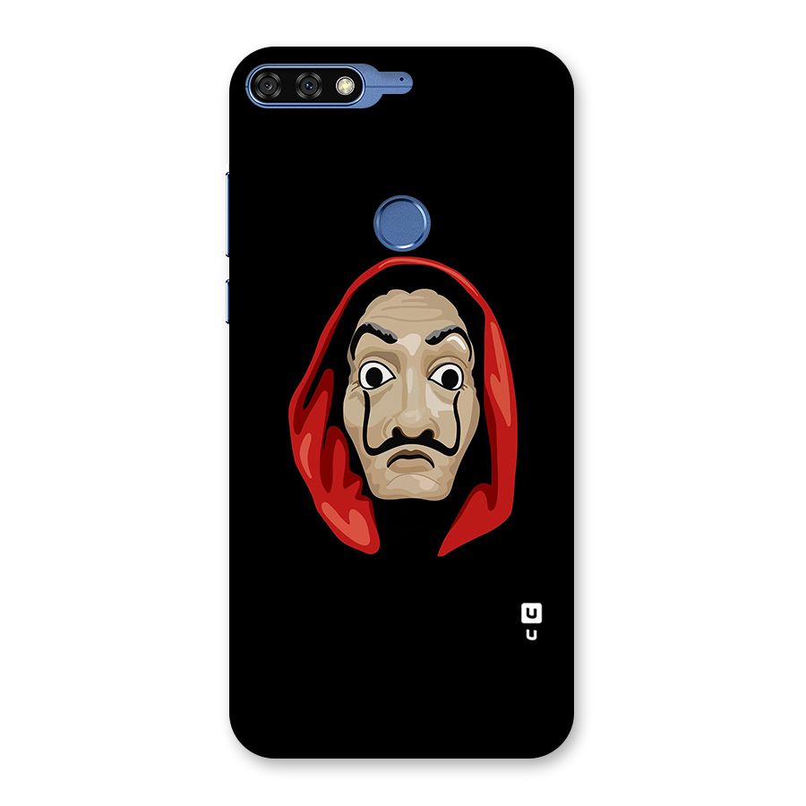 Money Heist Mask Back Case for Honor 7C