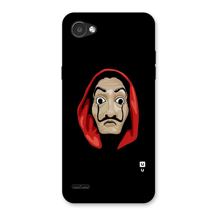 Money Heist Mask Back Case for LG Q6