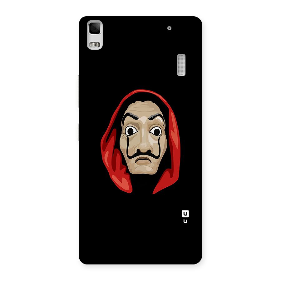 Money Heist Mask Back Case for Lenovo A7000