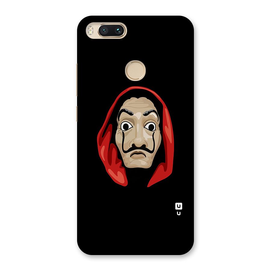 Money Heist Mask Back Case for Mi A1