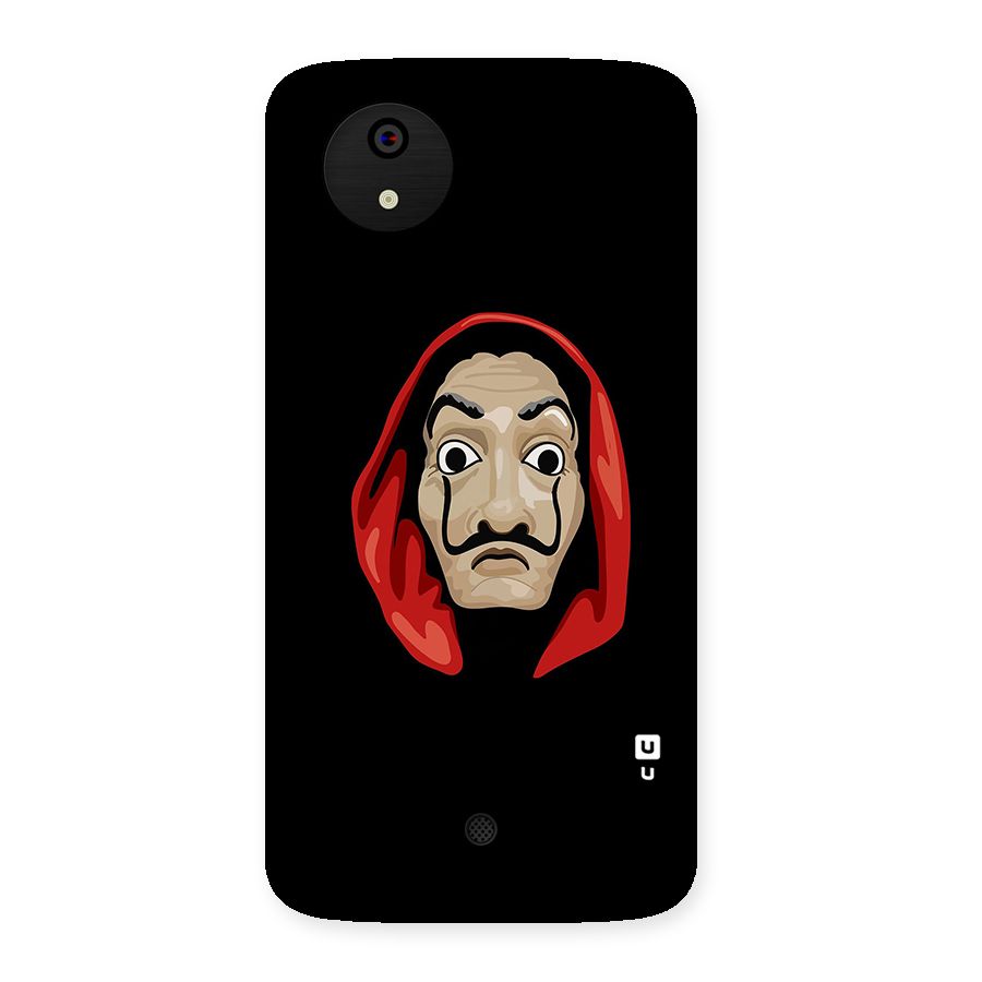 Money Heist Mask Back Case for Micromax Canvas A1