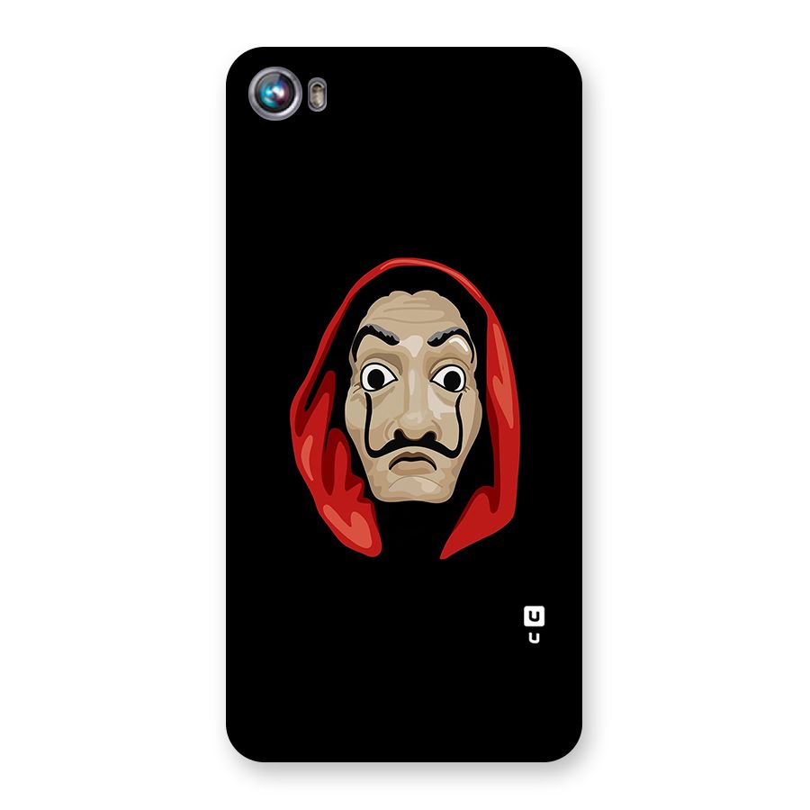 Money Heist Mask Back Case for Micromax Canvas Fire 4 A107