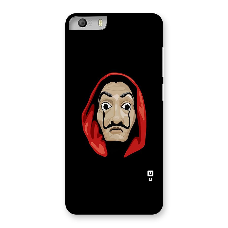 Money Heist Mask Back Case for Micromax Canvas Knight 2