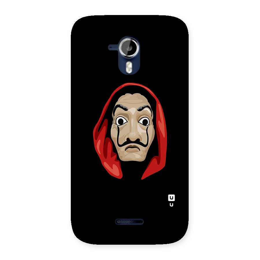 Money Heist Mask Back Case for Micromax Canvas Magnus A117