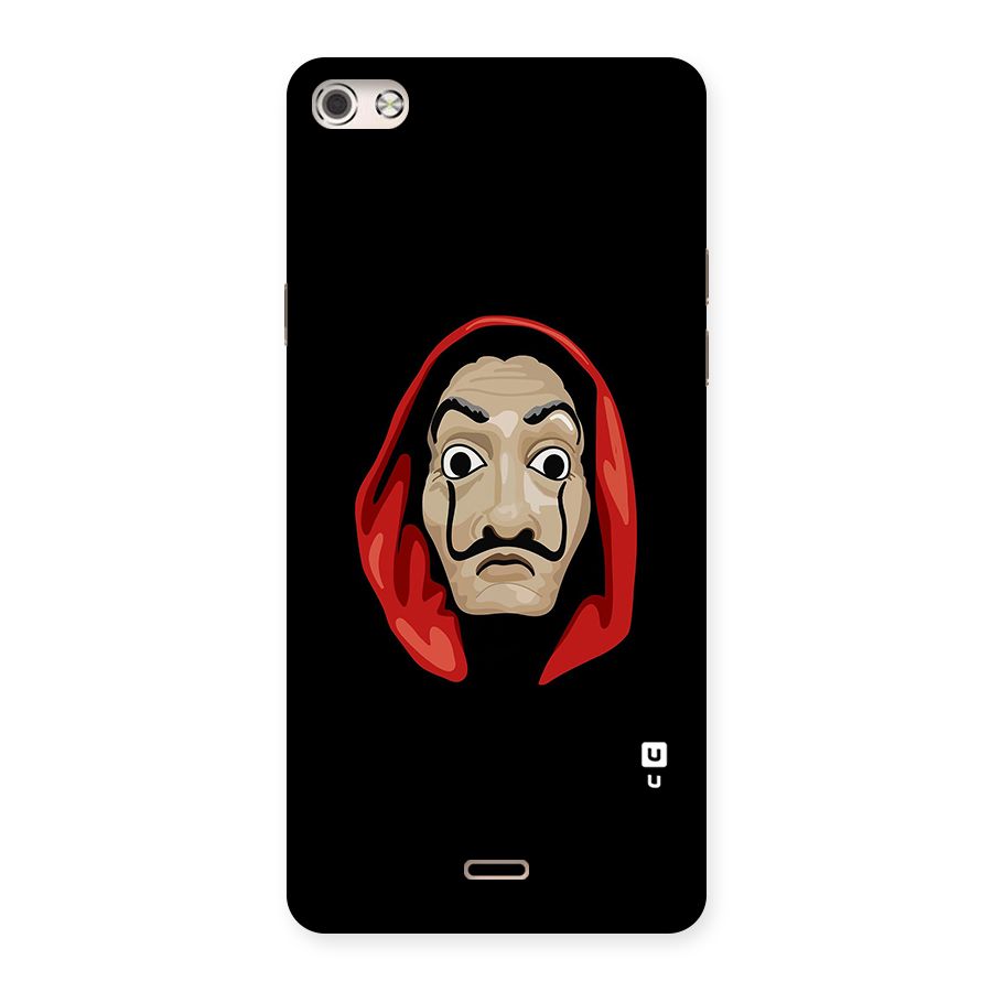 Money Heist Mask Back Case for Micromax Canvas Silver 5
