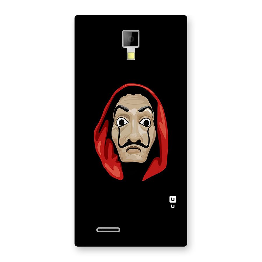 Money Heist Mask Back Case for Micromax Canvas Xpress A99