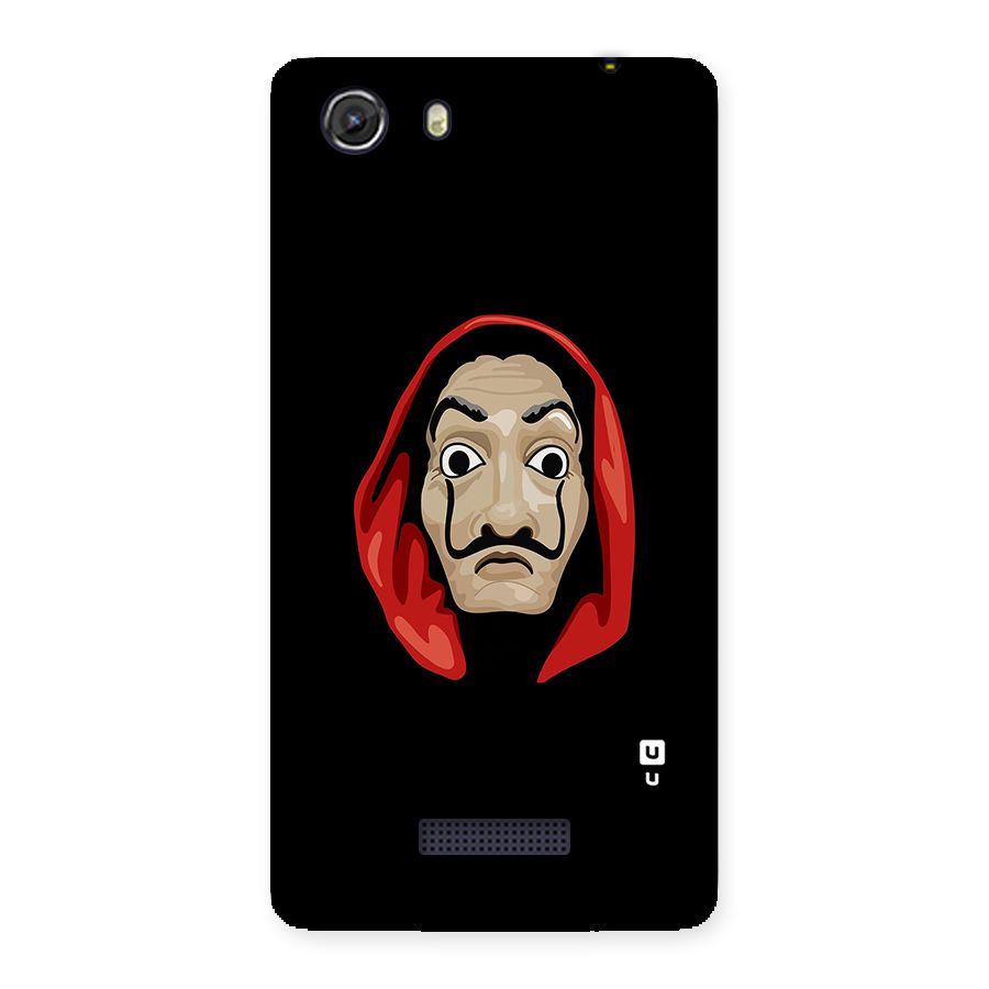 Money Heist Mask Back Case for Micromax Unite 3