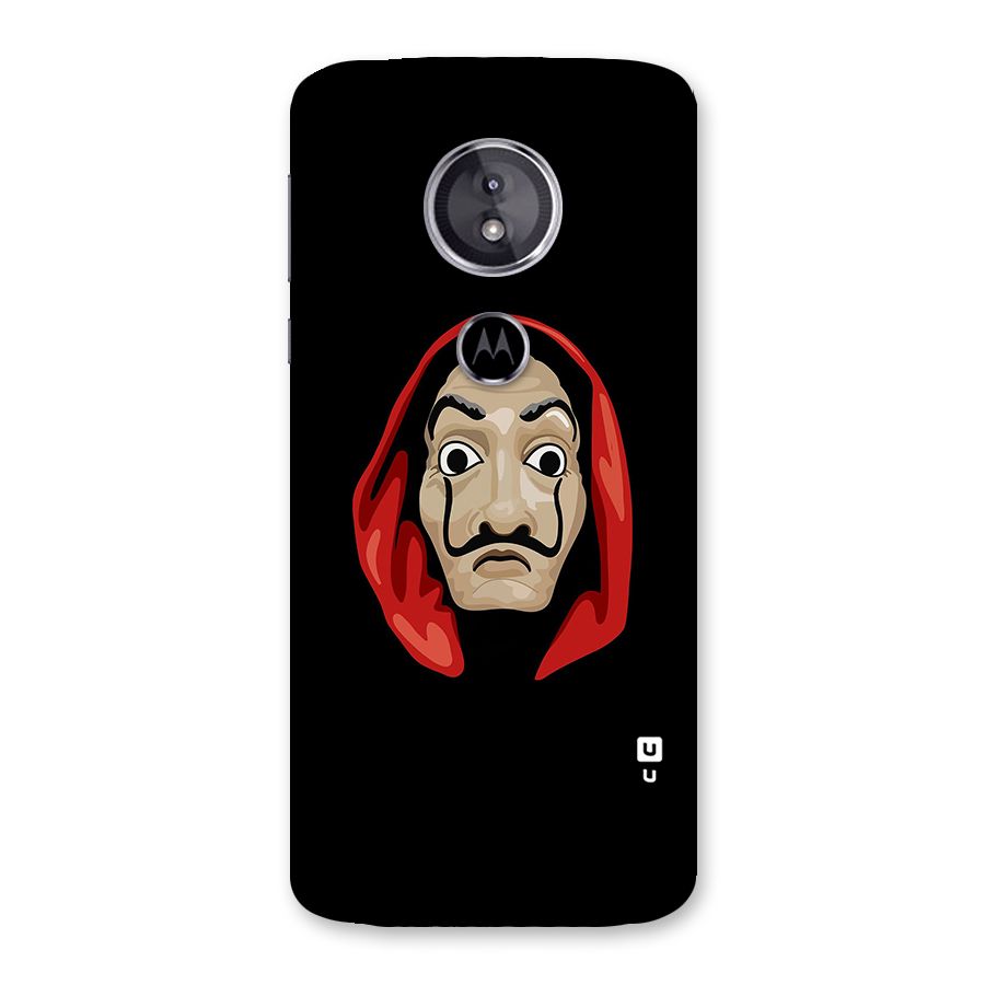 Money Heist Mask Back Case for Moto E5